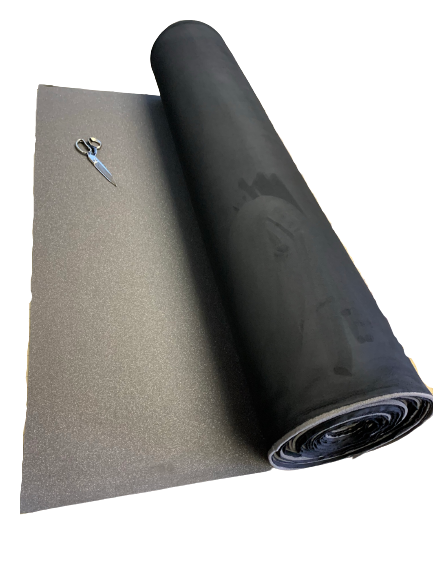 Black Stretch Suede Headliner with 3/16" Foam Backing Headliner Magic