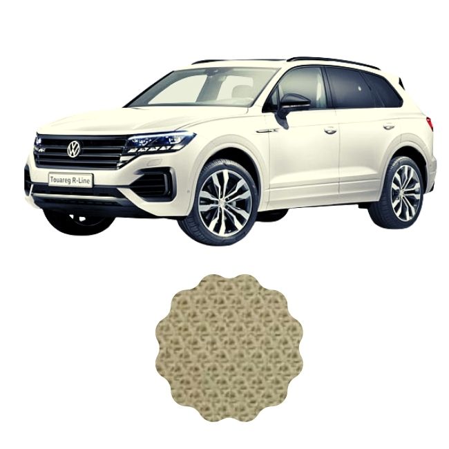 Corn Silk headliner replacement fabric for Volkswagen Touareg