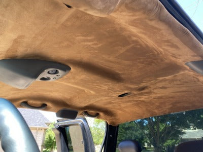 Stretch Luxury Suede With Foam Backing Sold By the Yard (36" Long x 60" Wide) - Headliner Magic best seller, Carmello
