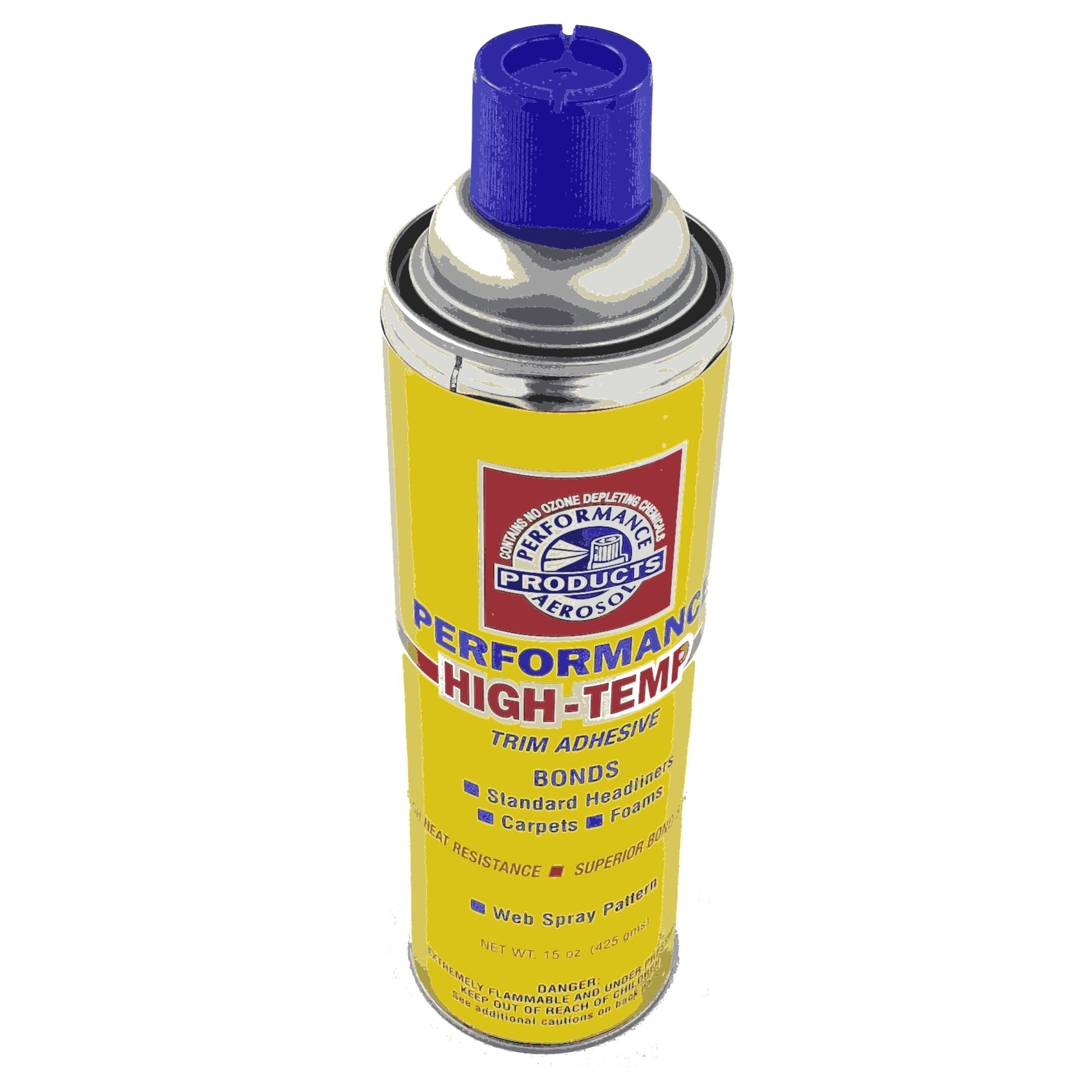 Upholstery HIGH Temperature/Strength Web Spray Glue Contact Adhesive 13oz.  for Fabric, Foam, Acoustic Panels, Crafting & Automotive Headliner. Fabric