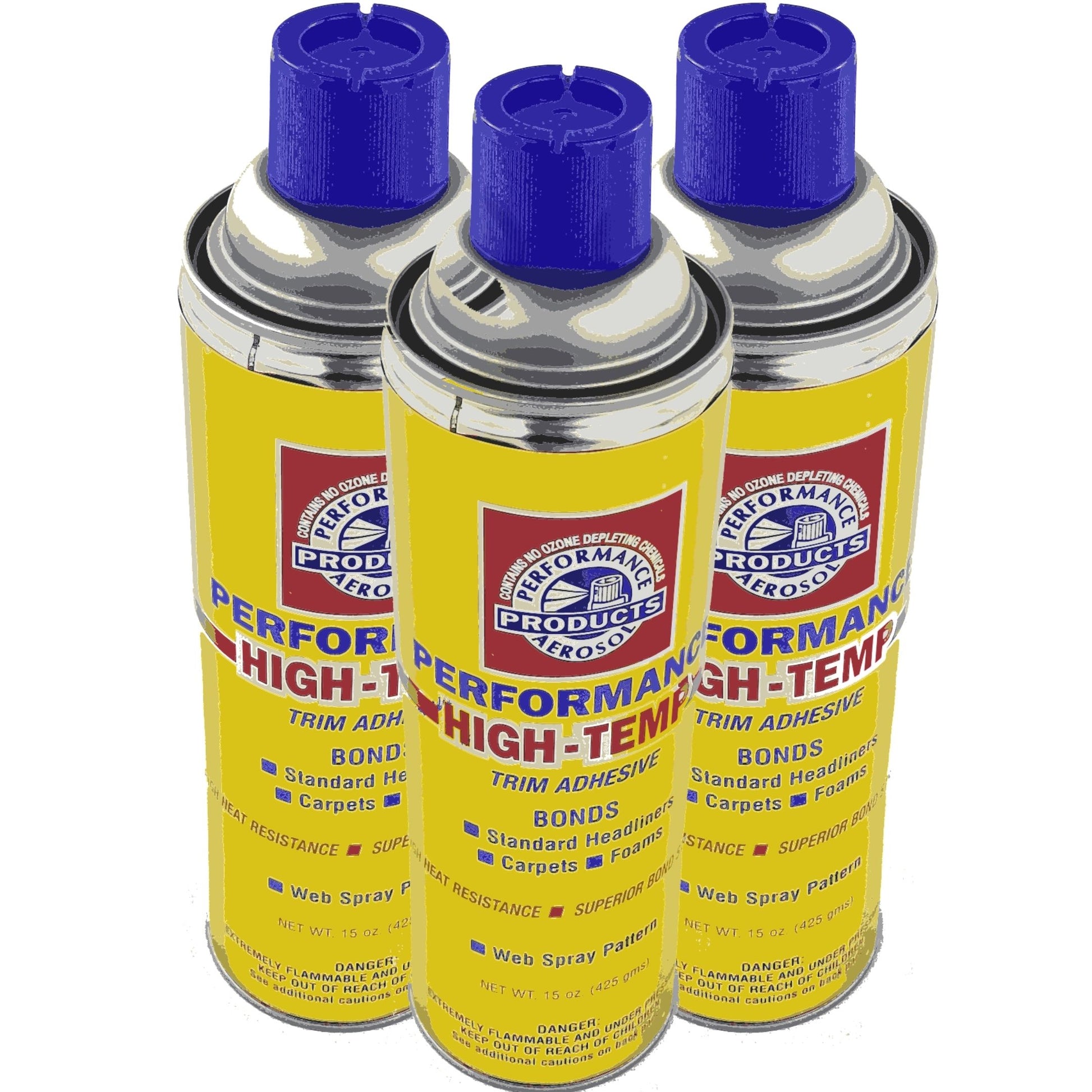 Qty 2 of Performance High Temp Headliner Spray Adhesive 12 Oz Cans