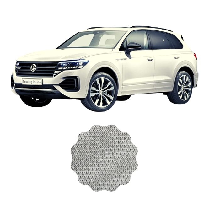 Pearl Gray  headliner replacement fabric for Volkswagen Touareg